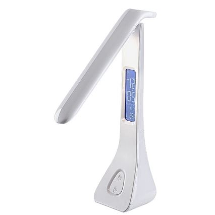 Rabalux - LED dimmbare Tischlampe mit Display LED/7W/5V 4000K Weiß